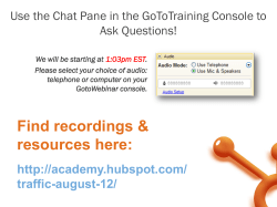 Use the data to help with next month`s marketing plan