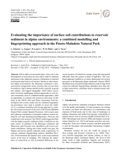 Evaluating the importance of surface soil contributions