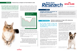 Immune responses in dogs with cutaneous adverse food reactions