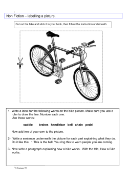 Non Fiction &ndash; labelling a picture.