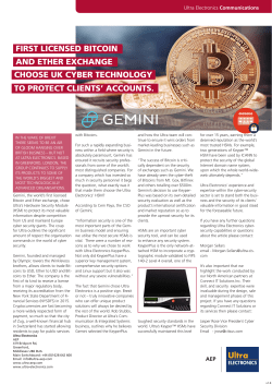 FIRST LICENSED BITCOIN AND ETHER EXCHANGE CHOOSE UK