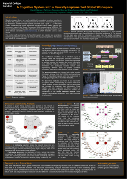 A Cognitive System with a Neurally