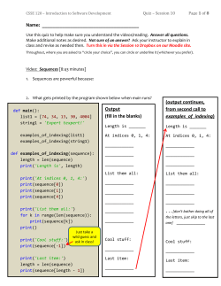 Output (fill in the blanks) - Rose
