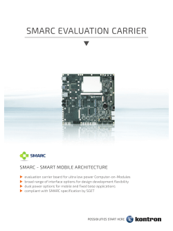 smarc evaluation carrier