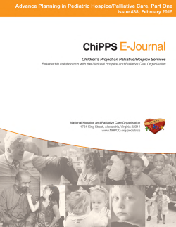 Perinatal Advance Care Planning - National Hospice and Palliative