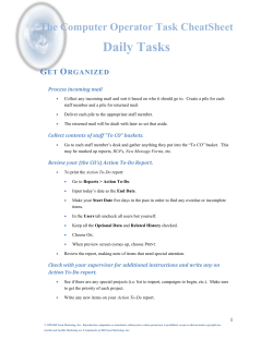 How to Best Utilize the Cheatsheet