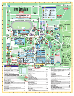 State Fair Gate Map - Iowa State University Extension and Outreach