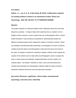 Analysis - University of Derby Online Research Archive