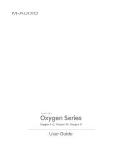 Oxygen Keyboard Line User Guide