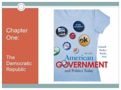 American Government and Politics Today