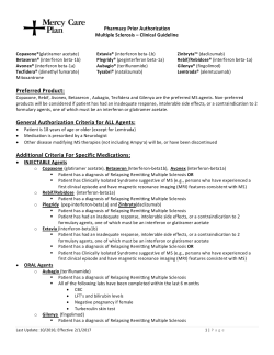 Preferred Product: General Authorization Criteria for ALL Agents