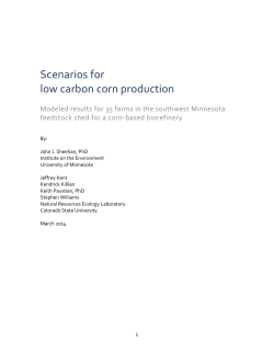Huttner Strategies farm scenario report final v02 Exec Summ English
