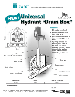 Maass Universal Hydrant Boot