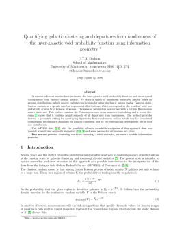 Quantifying galactic clustering and departures from randomness of