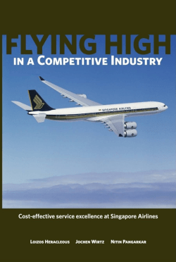 THE AIRLINE INDUSTRY - NUS Business School