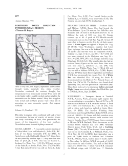 1977 - Oregon Birding Association
