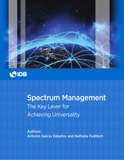 Spectrum Management - Inter