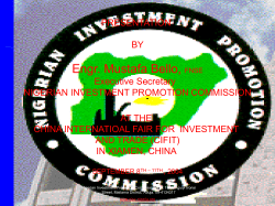 Nigeria China Business and Investment Forum Shanghai China