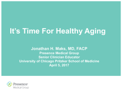 The Best Ways to Stay Healthy as You Age