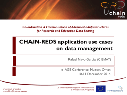 The CHAIN Project
