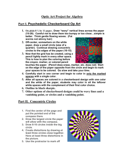 Optic Art Project for Algebra