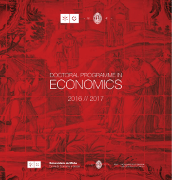 economics - Universidade de Coimbra