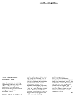 scientific correspondence - Push-Pull