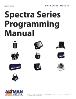 Spectra Series Operation Manual.indd