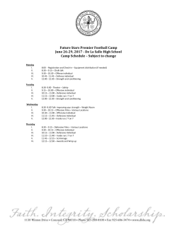 HERE - De La Salle High School