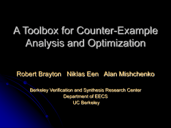 Modernized Computation Engines for Tomorrow`s Formal Verification