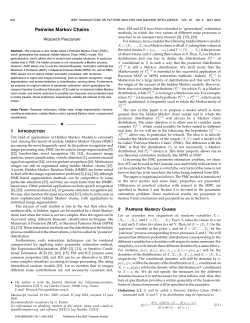Pairwise markov chains