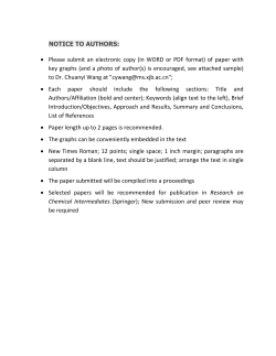 Annex II-sample abstract