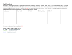 Pritchy Smith Diversity Standards/Knowledge Base