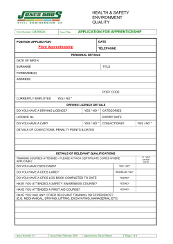 QAR 002 - Jones Bros