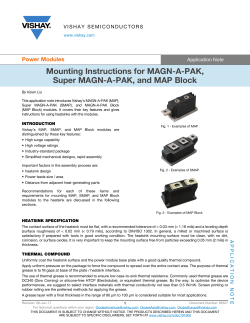 Mounting Instructions for MAGN-A-PAK, Super MAGN-A