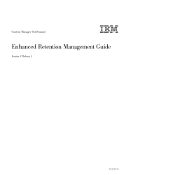 Enhanced Retention Management Guide