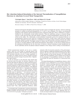 Hot Adsorbate-Induced Retardation of the Internal Thermalization of