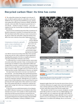 Composites World - ELG Carbon Fibre