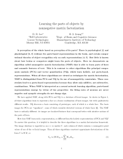 Learning the parts of objects by nonnegative matrix factorization