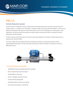 PRS-12 Particle Reduction System