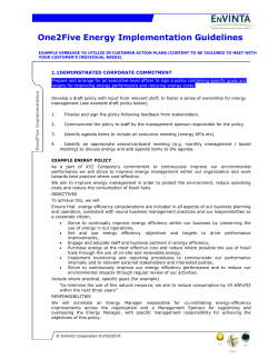 example verbiage to utilize in customer action plans