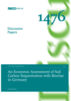 Biochar in a Marginal Abatement Cost Curve for Malaysia