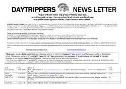 Letter Head - Daytrippers Bolton