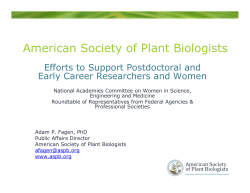 American Society of Plant Biologists