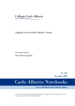 Algebra of reversible Markov chains