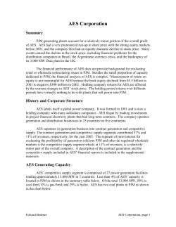 AES Corporation - American Public Power Association