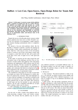 Ballbot: A Low-Cost, Open-Source, Open