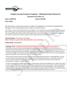 Sample Concept Proposal Template