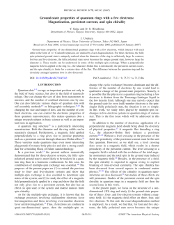 Ground-state properties of quantum rings with a few electrons