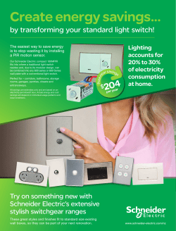 Create energy savings